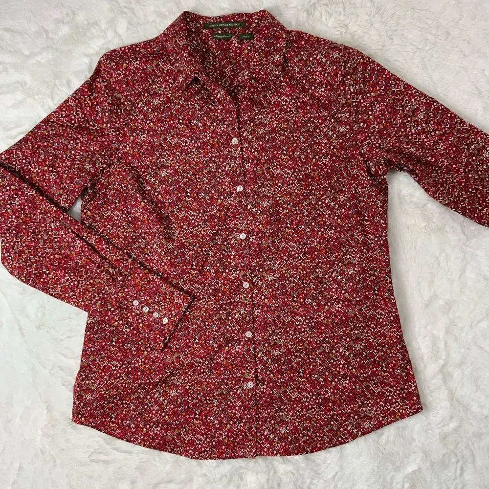 Women’s Eddie Bauer Stretch Wrinkle Resistant long sleeve shirt